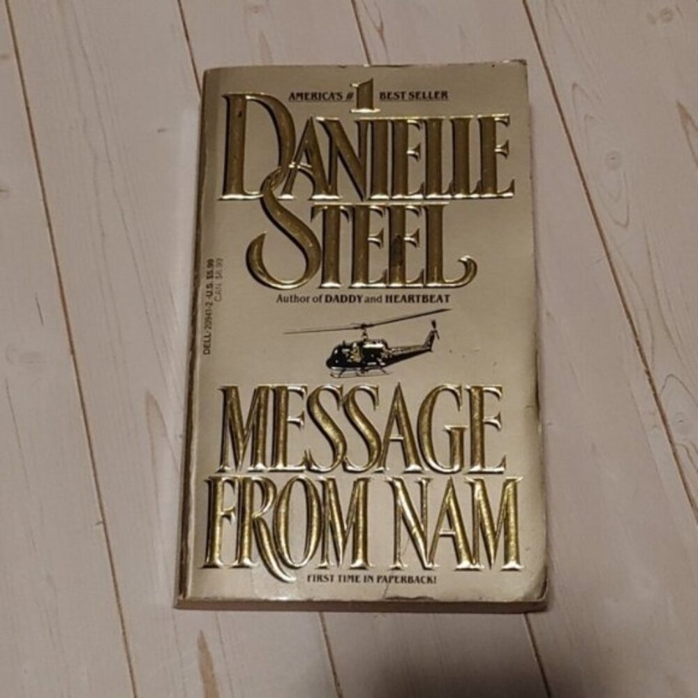 Message From Nam By Danielle Steel Adult Fiction Novel Book